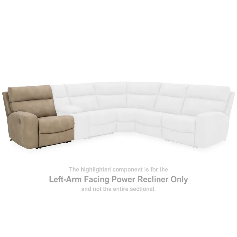 Next-Gen DuraPella Left-Arm Facing Power Recliner