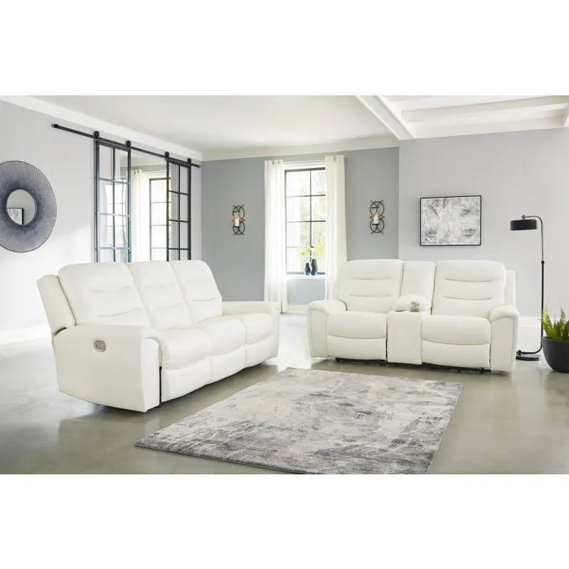 Warlin Power Reclining Sofa and Loveseat