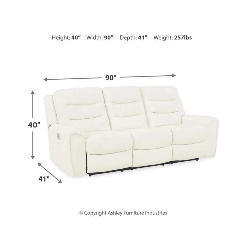 Warlin Power Reclining Sofa and Loveseat