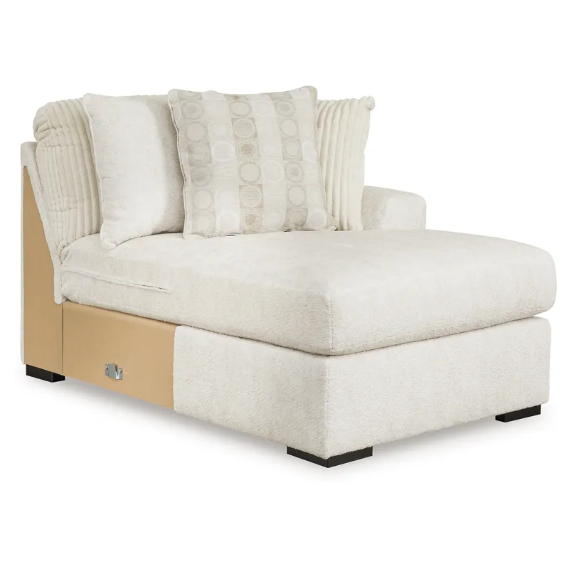 Chessington 4-Piece Sectional and Oversized Accent Ottoman