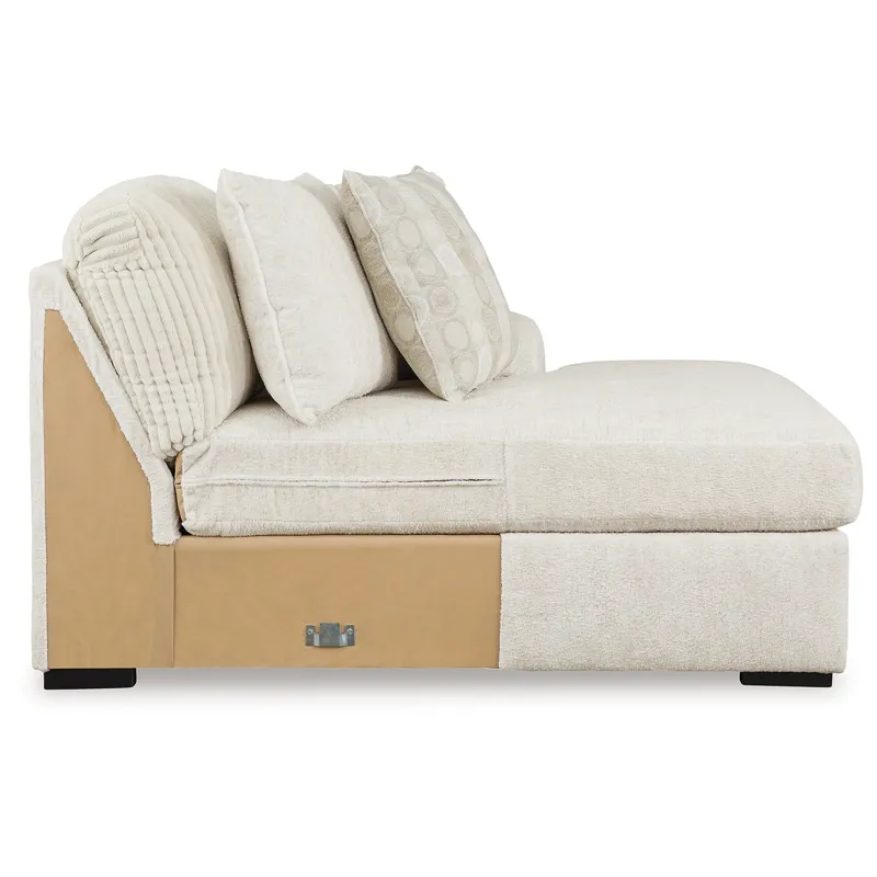 Chessington 4-Piece Sectional and Oversized Accent Ottoman