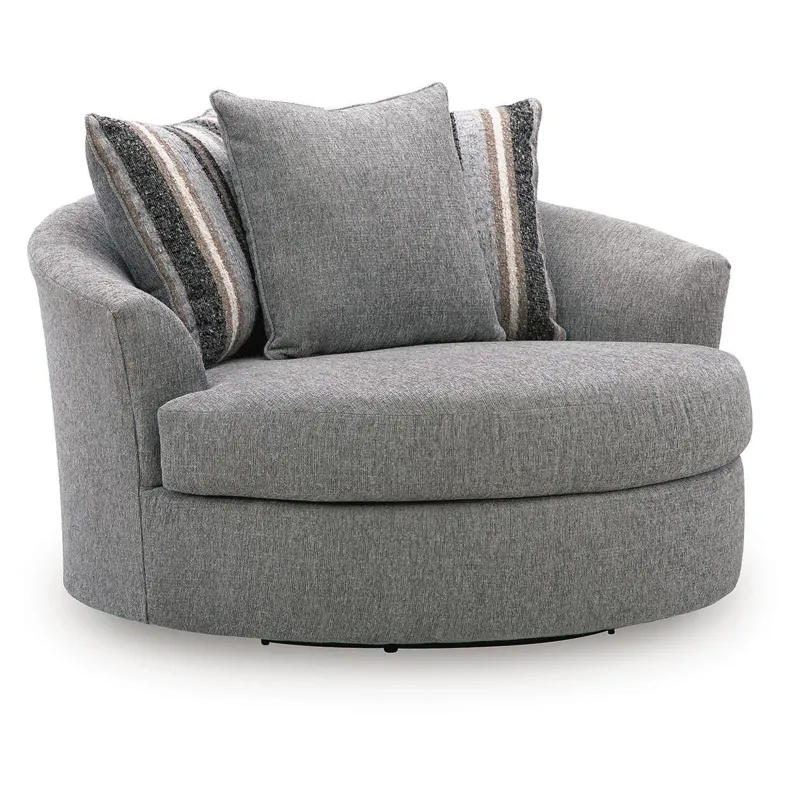Creston Heights Oversized Swivel Accent Chair