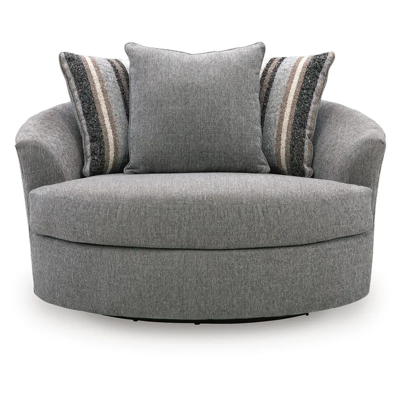 Creston Heights Oversized Swivel Accent Chair