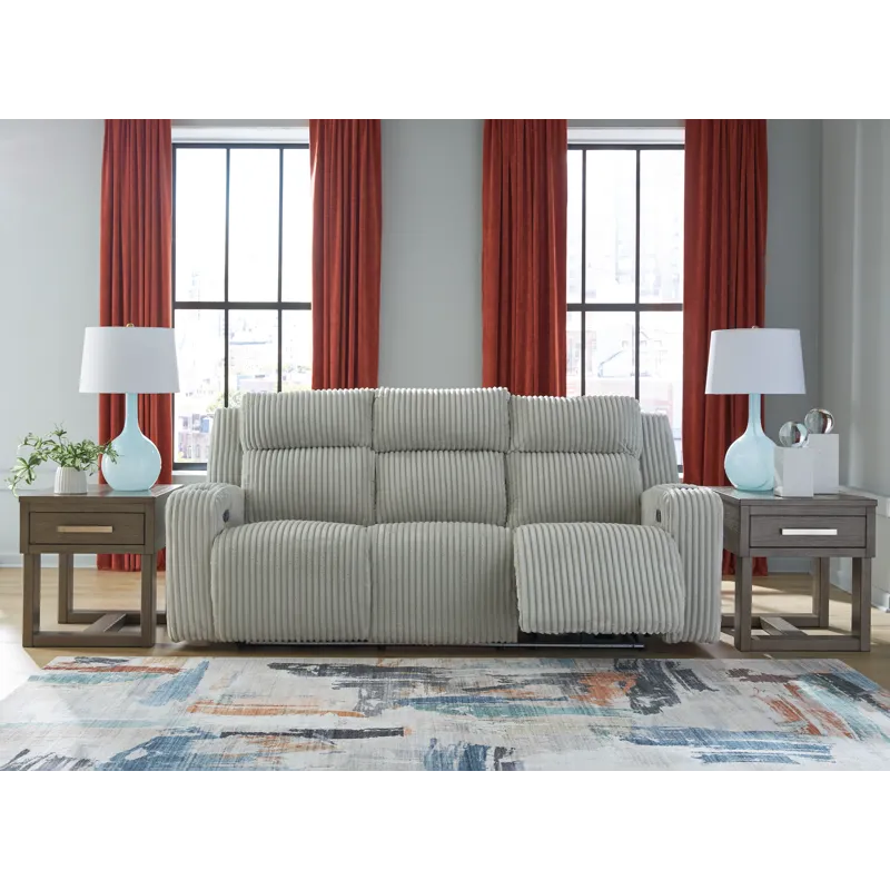 TwinBrooke Power Reclining Sofa and Loveseat