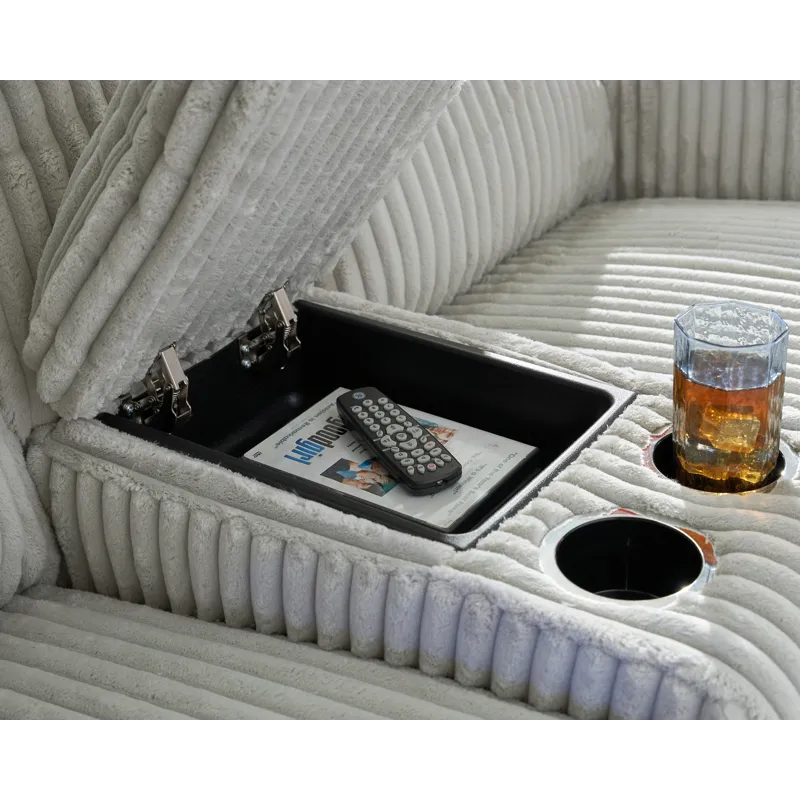 Forest Lake Power Reclining Loveseat with Console