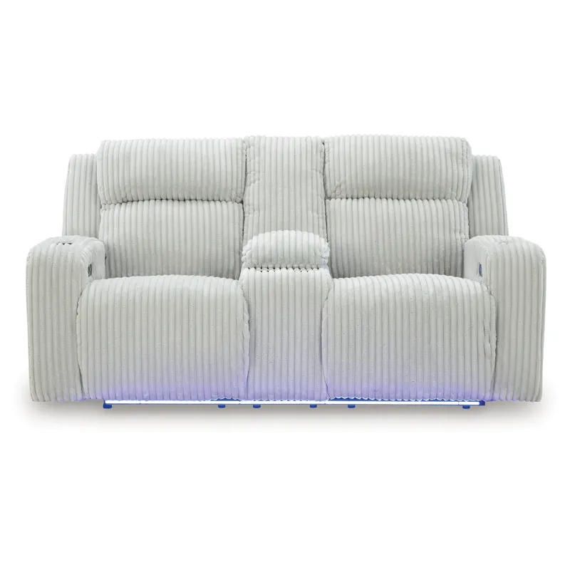 Forest Lake Power Reclining Loveseat with Console