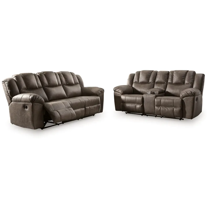 Lowilla Reclining Sofa and Loveseat