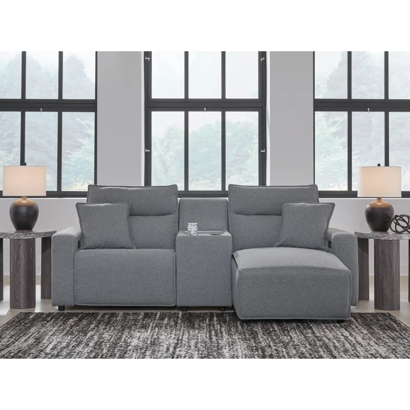 Modmax 3-Piece Power Reclining Sectional with Chaise