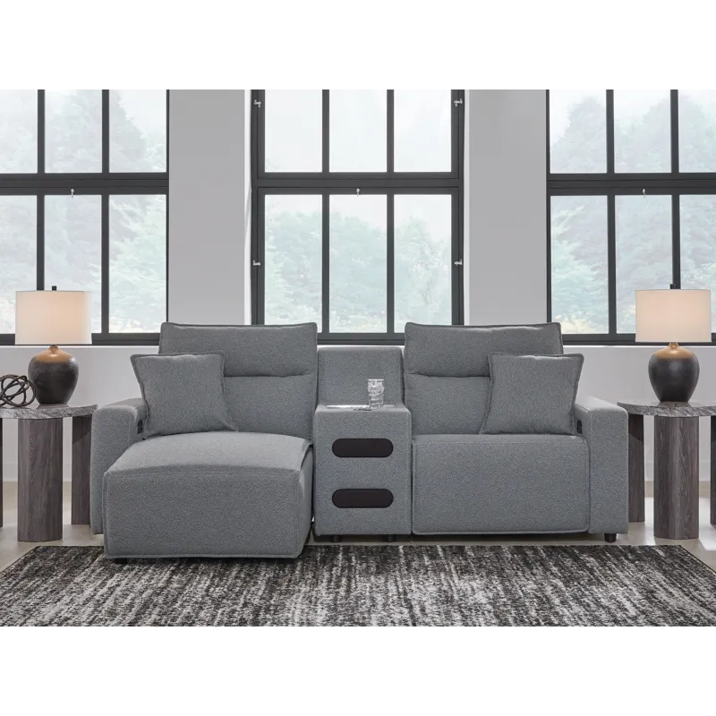 Modmax 3-Piece Power Reclining Sectional with Chaise