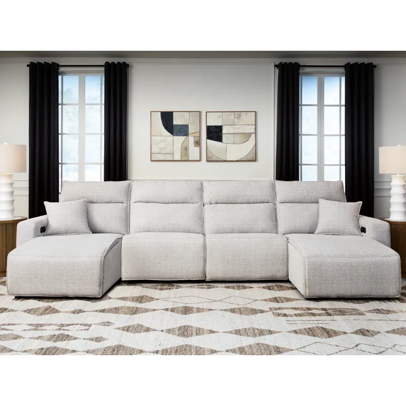 Modmax II 4-Piece Power Reclining Sectional with Chaise