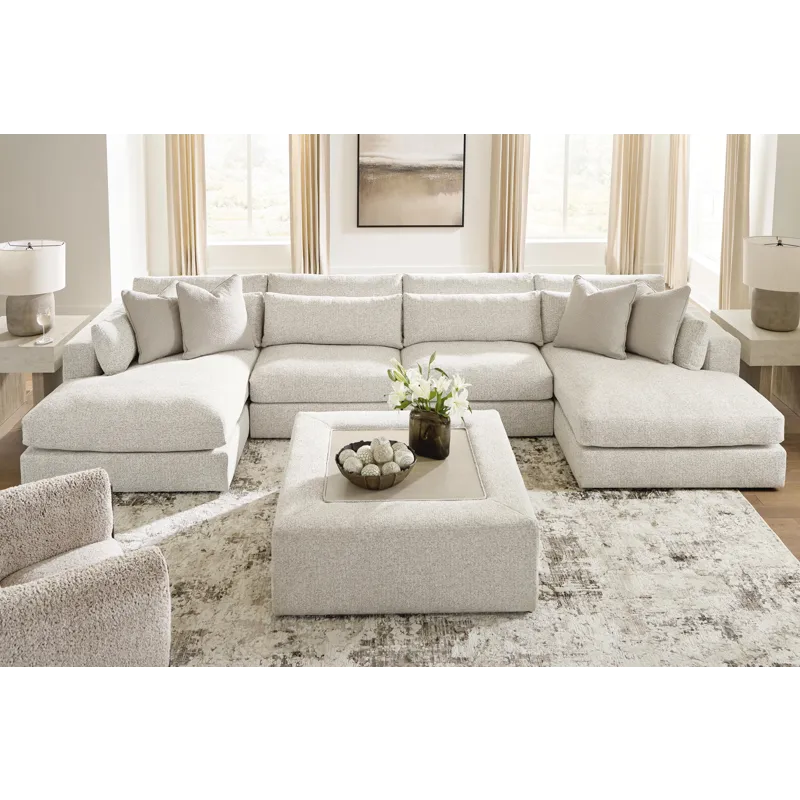 Stonecroft Manor 4-Piece Double Chaise Sectional
