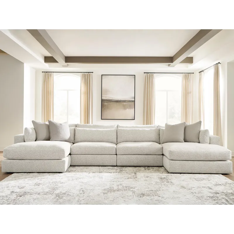 Stonecroft Manor 4-Piece Double Chaise Sectional
