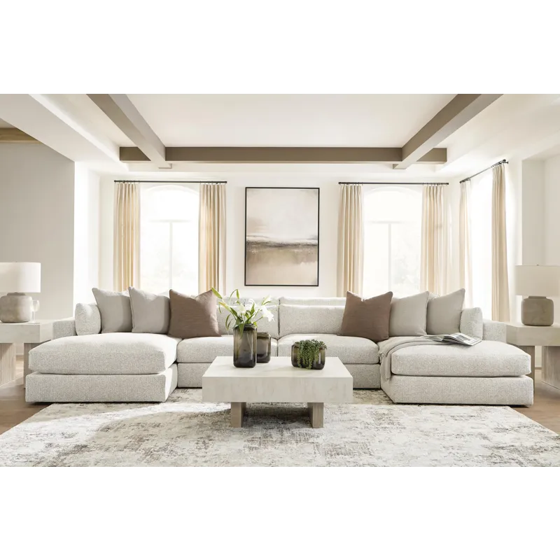 Stonecroft Manor 4-Piece Double Chaise Sectional