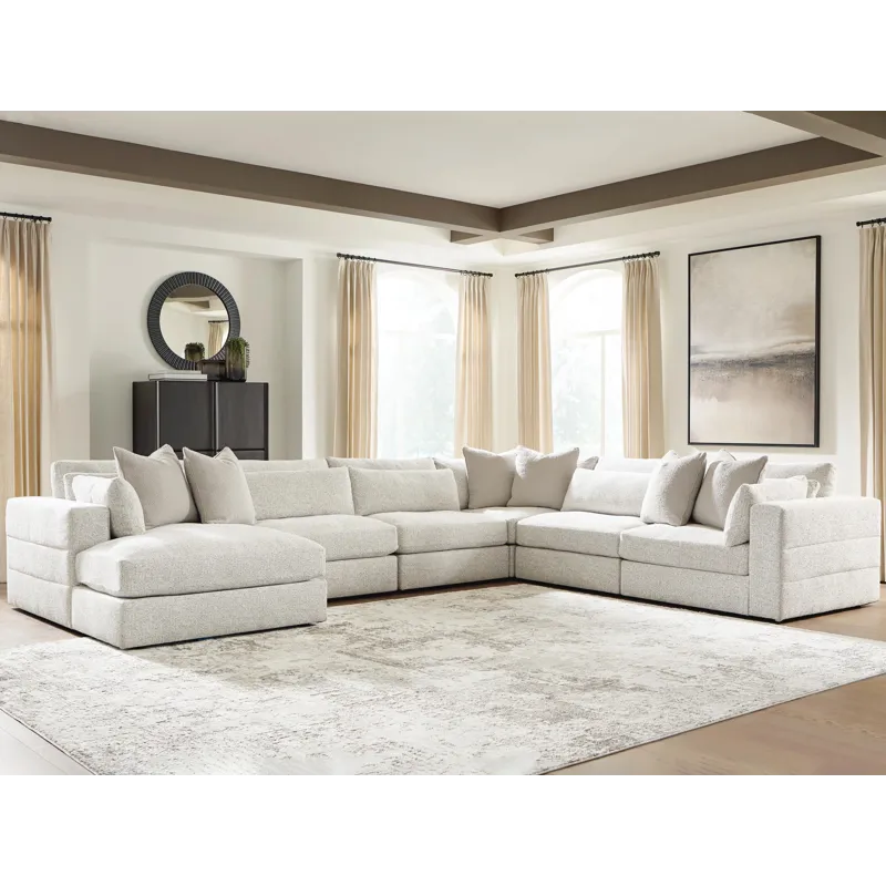 Stonecroft Manor 6-Piece Sectional with Chaise