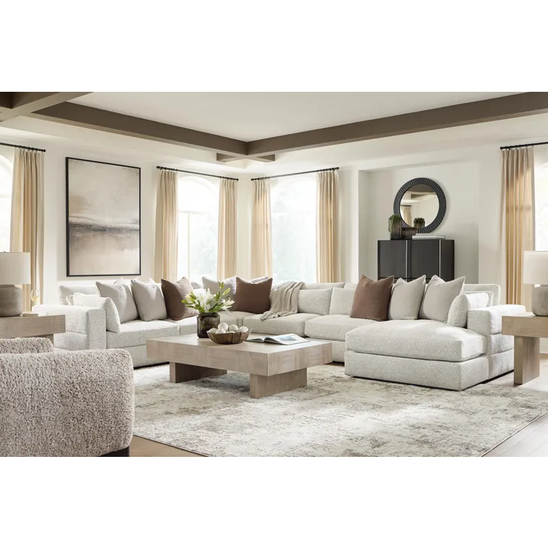 Stonecroft Manor 6-Piece Sectional with Chaise