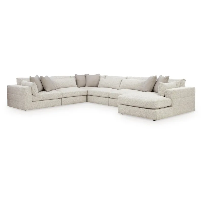 Stonecroft Manor 6-Piece Sectional with Chaise