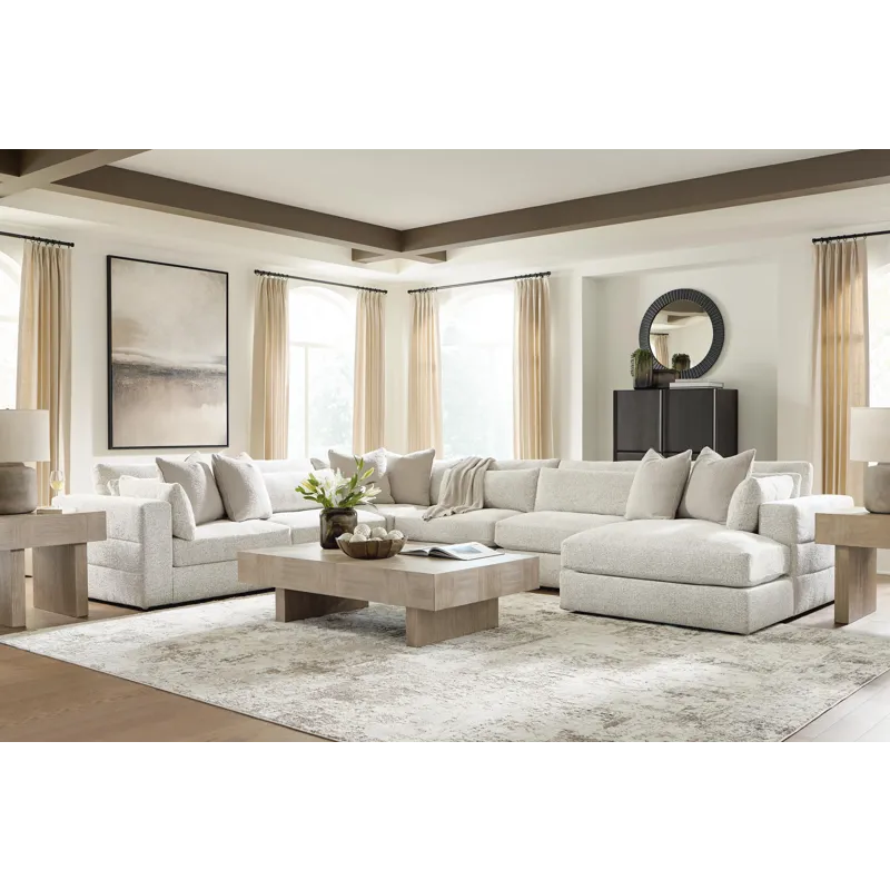 Stonecroft Manor 6-Piece Sectional with Chaise