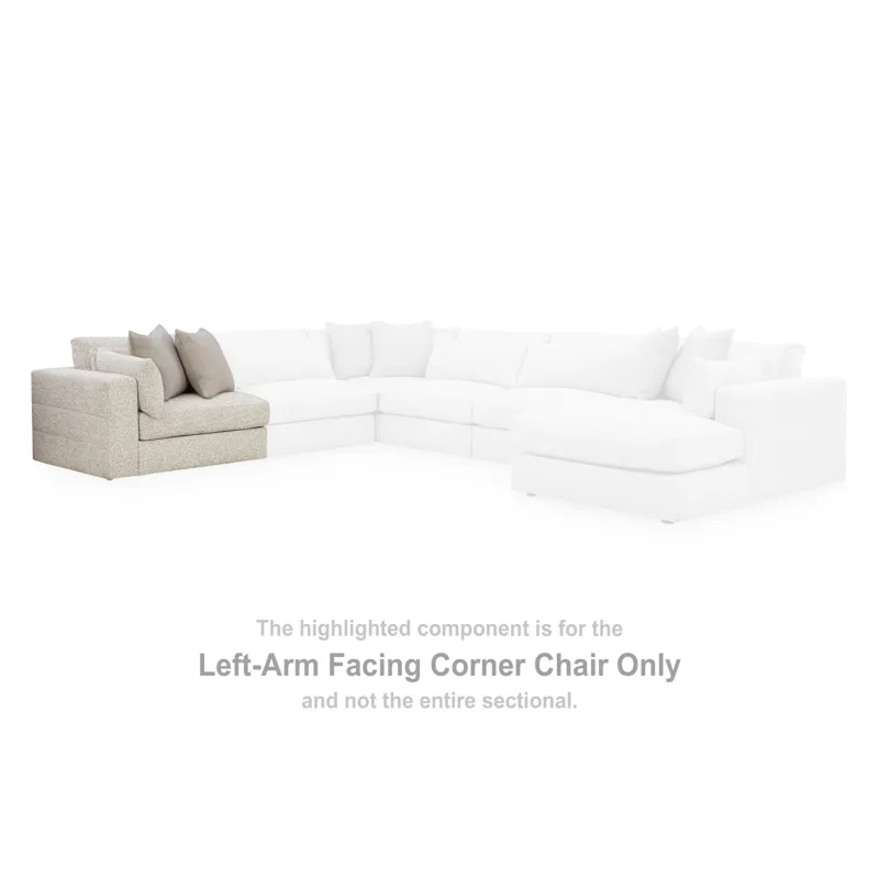 Stonecroft Manor Left-Arm Facing Corner Chair
