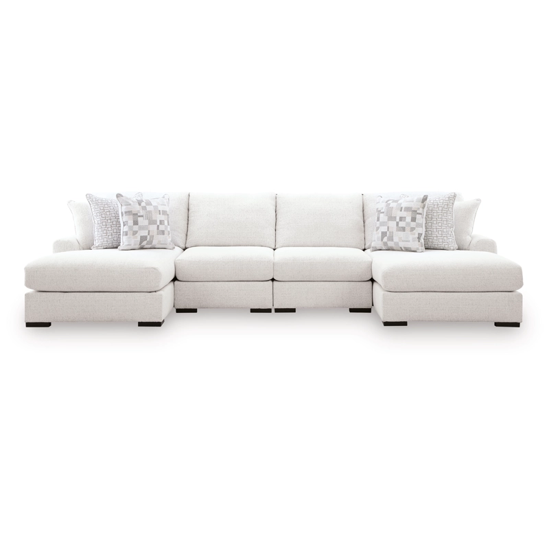 Wynncroft Manor 4-Piece Double Chaise Sectional