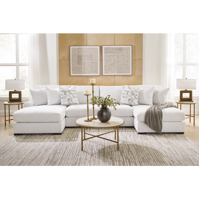 Wynncroft Manor 4-Piece Double Chaise Sectional