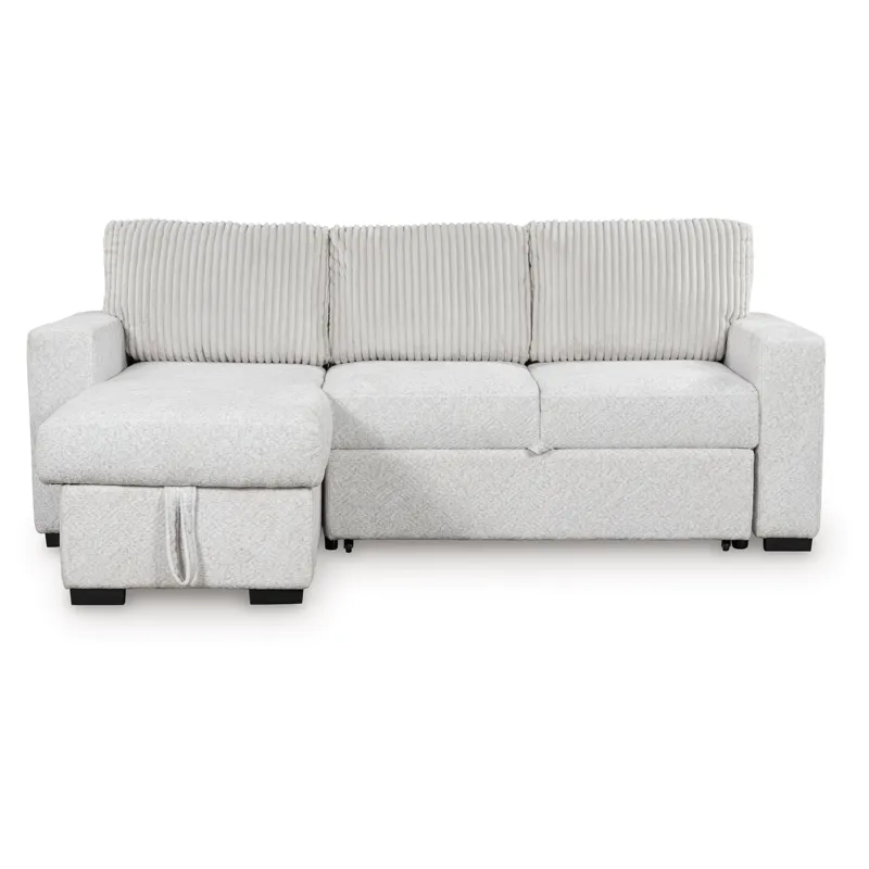 Poppleton 2-Piece Sectional with Pop Up Sleeper and Chaise
