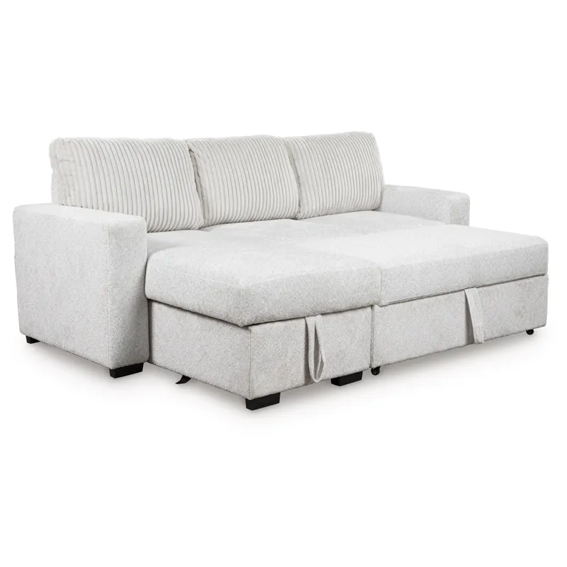 Poppleton 2-Piece Sectional with Pop Up Sleeper and Chaise