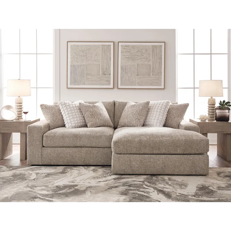 Nexora-Court 2-Piece Sectional with Chaise