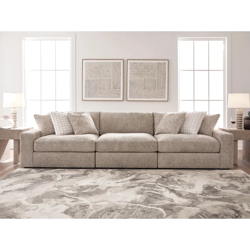 Nexora-Court 3-Piece Sectional Sofa