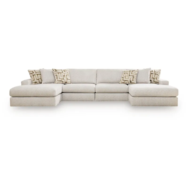 Toliar 4-Piece Double Chaise Sectional