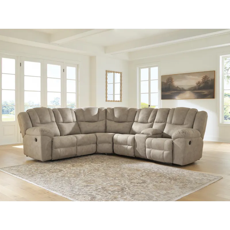 Ravenswaye 3-Piece Reclining Sectional with Console
