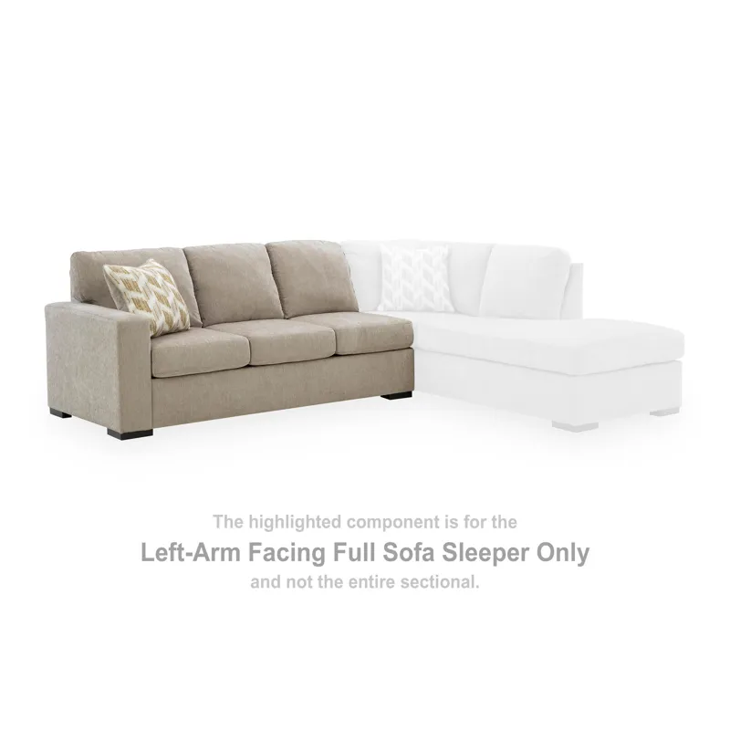 Bridgepoint Left-Arm Facing Full Sofa Sleeper