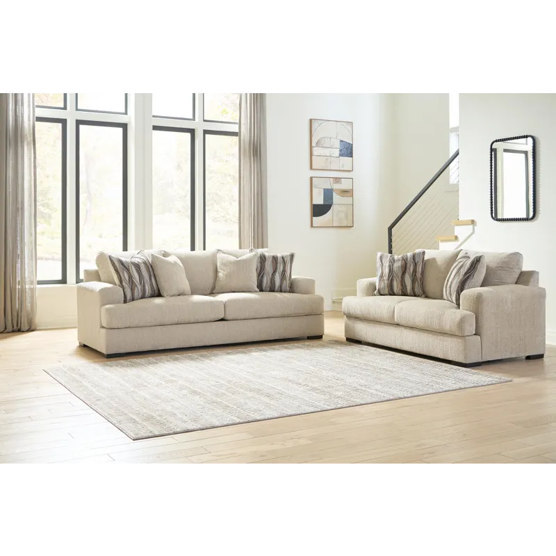Lofwood Sofa and Loveseat