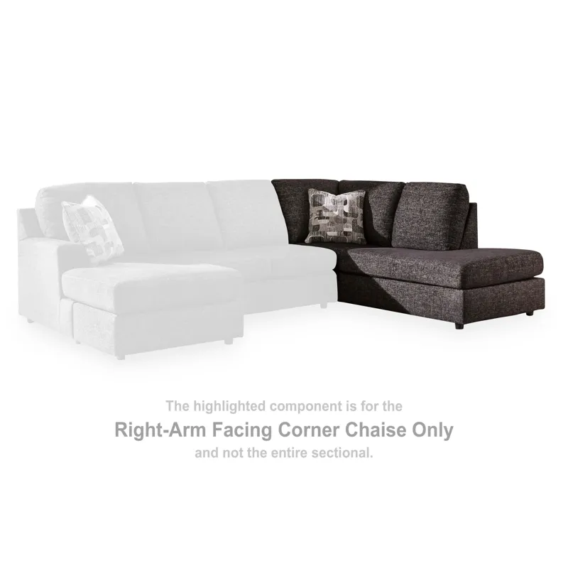 Lentiz Right-Arm Facing Corner Chaise