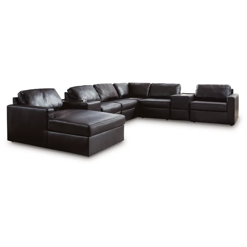 ModMax II 8-Piece Sectional with Chaise and Storage Consoles