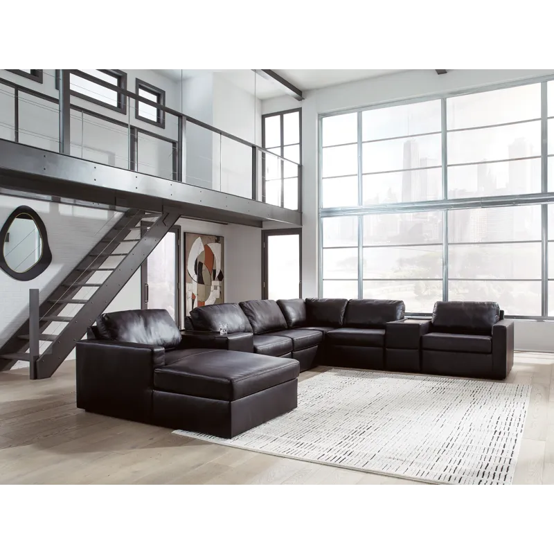ModMax II 8-Piece Sectional with Chaise and Storage Consoles