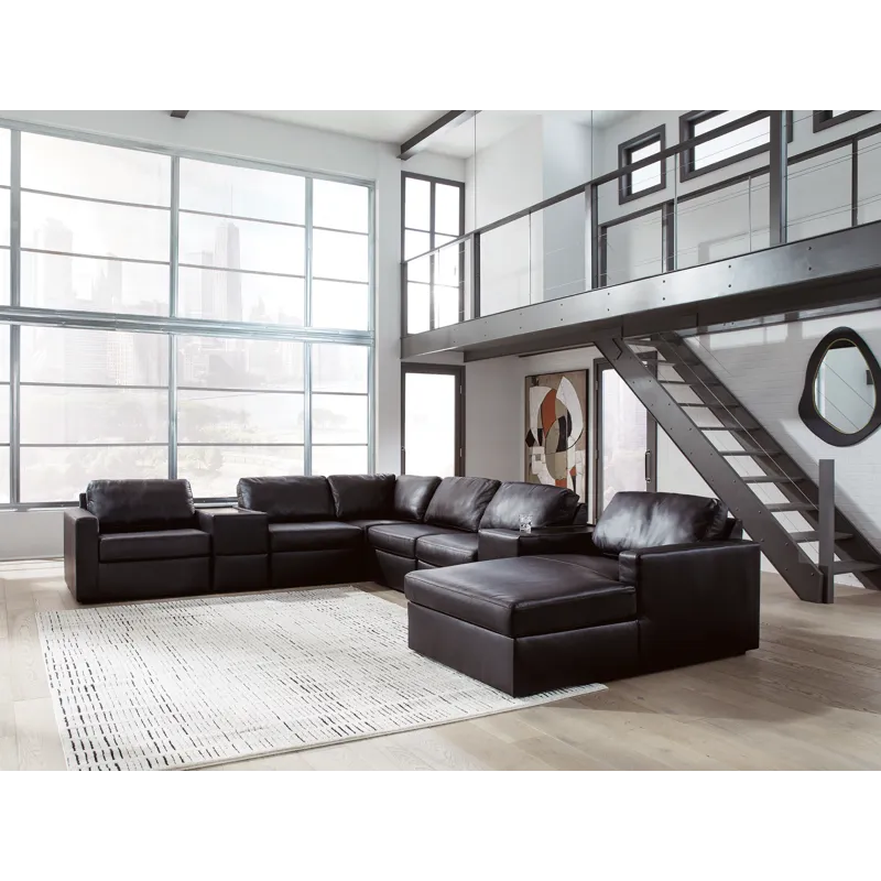 ModMax II 8-Piece Sectional with Chaise and Storage Consoles
