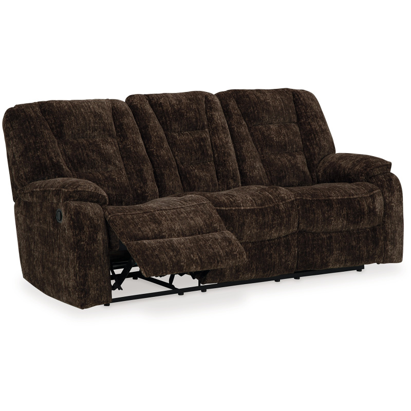 Soundwave Reclining Sofa with Drop Down Table 7450289 by Signature