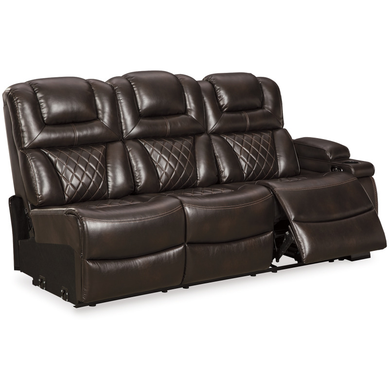 Warnerton 3 Piece Reclining Sectional With Power By