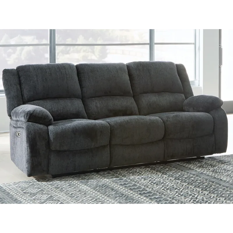 Draycoll Power Reclining Sofa and 2 Power Recliners