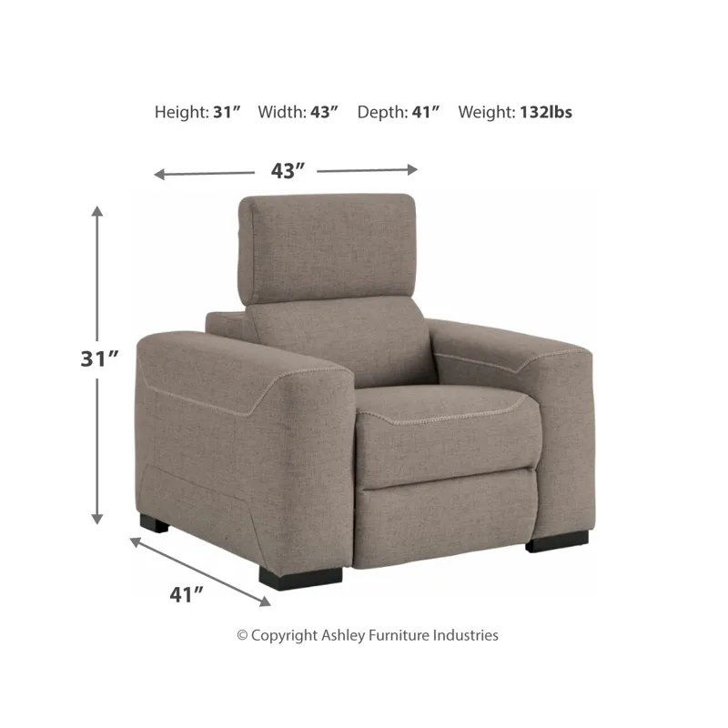 Mabton 2-Piece Power Reclining Sectional and Recliner