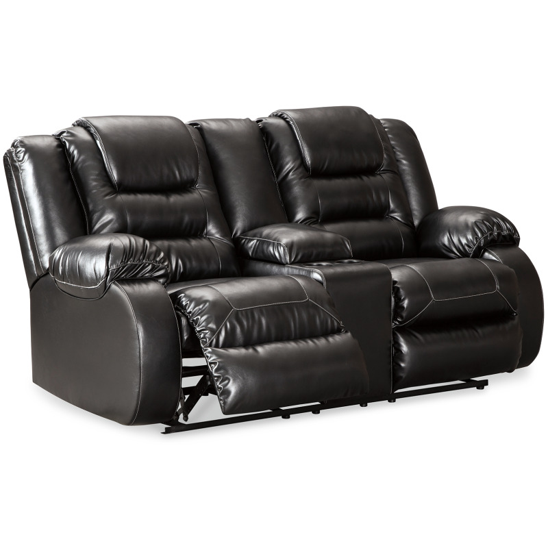 Vacherie Reclining Loveseat with Console 7930894 by Signature Design by
