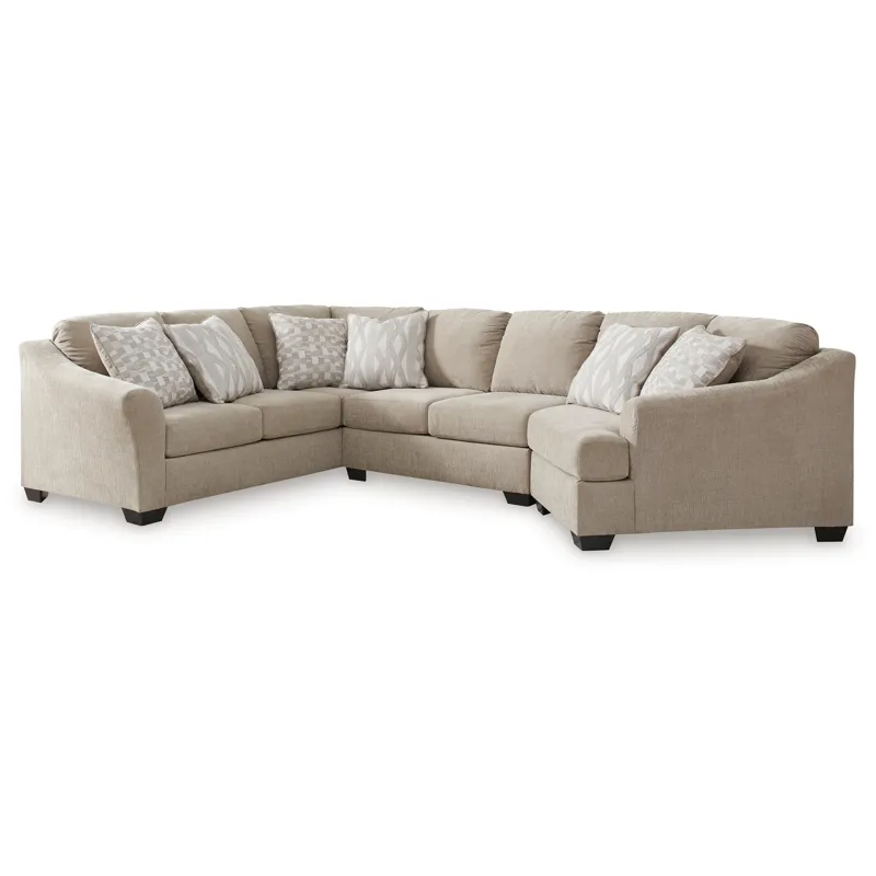 Brogan Bay 3-Piece Sectional with Cuddler