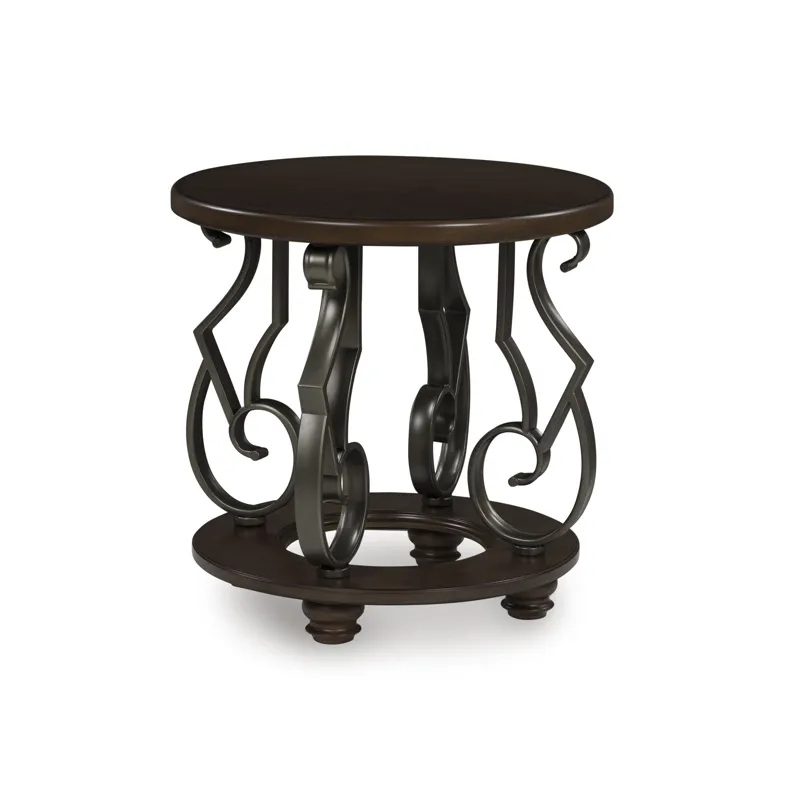 Frallyn Round End Table