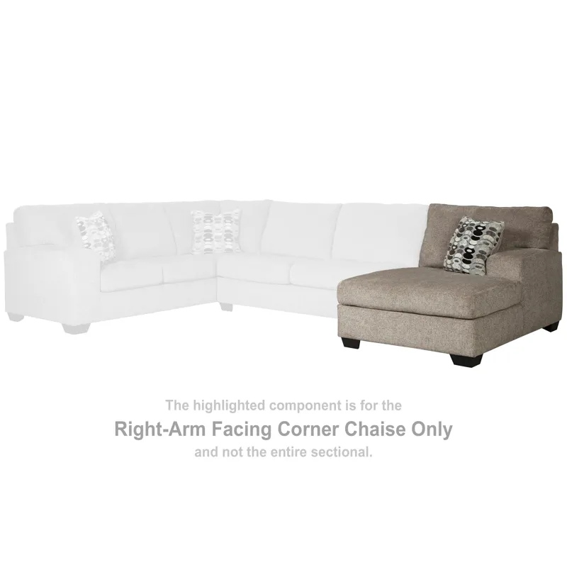 Ballinasloe Right-Arm Facing Corner Chaise