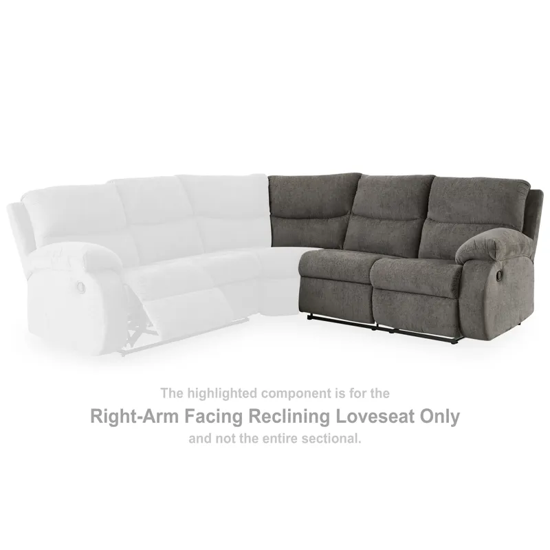 Museum Right-Arm Facing Reclining Loveseat
