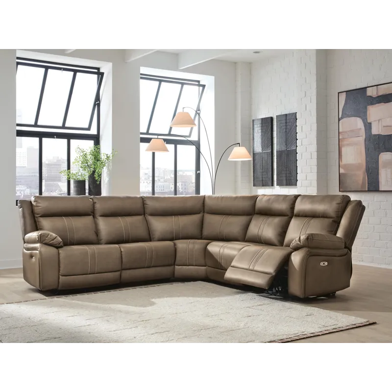 Max-Momentum 5-Piece Power Reclining Sectional