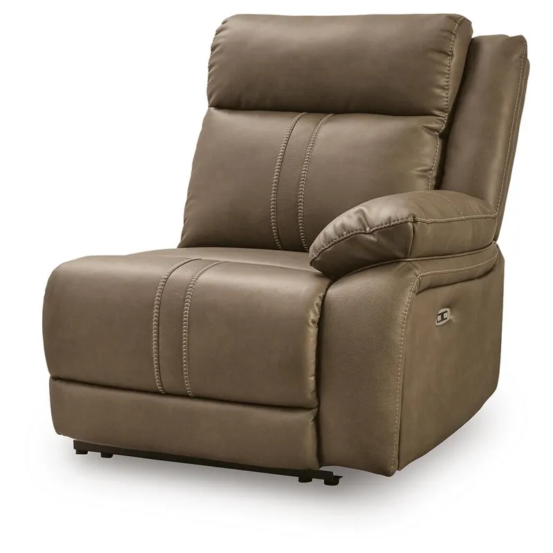 Max-Media Right-Arm Facing Power Recliner