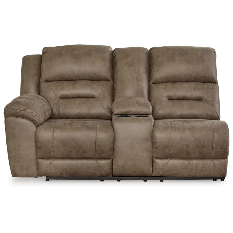 Ravenel Left-Arm Facing Power Reclining Loveseat with Console