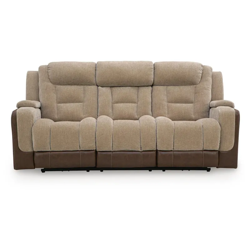 Mixed Motion Power Reclining Sofa