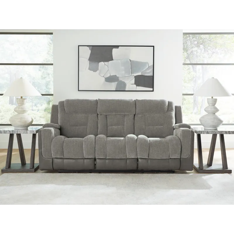 Mixed Motion Power Reclining Sofa